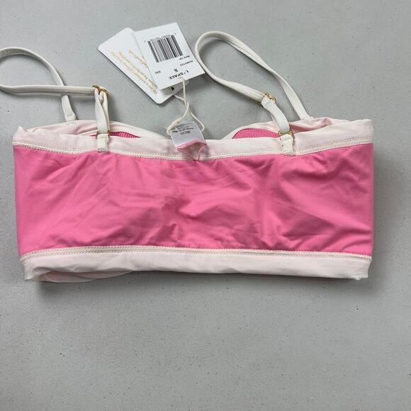 L*Sapce Ribbed Maya Bikini Top Small - Picture 4 of 9